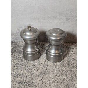 Raimond Pewter Salt And Pepper Shakers Made In Italy